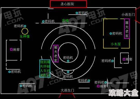 2024第五人格密码机布局全攻略：首解中心电机，速通最新热门地图